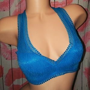 Victoria's Secret blue v-neck bralette